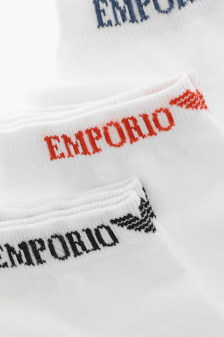 EMPORIO Cotton Blend 3 Socks Set