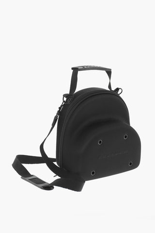 DRKSHDW Leather and Nylon Baseball Cap