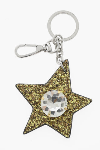 MM11 Portachiavi a Forma di Stella Glitter