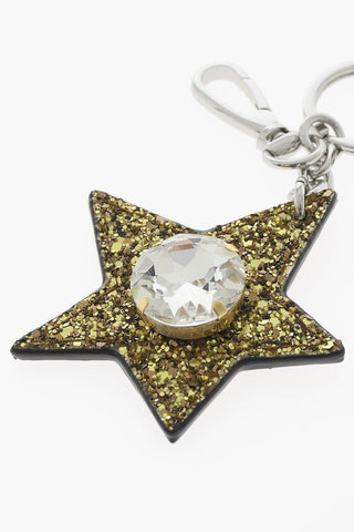MM11 Portachiavi a Forma di Stella Glitter