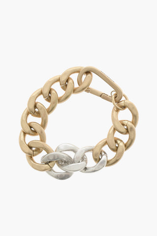 Two-Tone Chain Bracelet