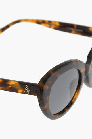 Tortoiseshell- Motif Cat Eye Sunglasses