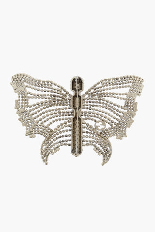 Rhinestone Maxi Butterfly-Shaped Pin
