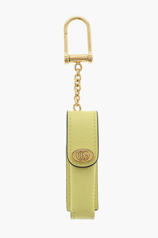 Leather Keyrings with Golden Details