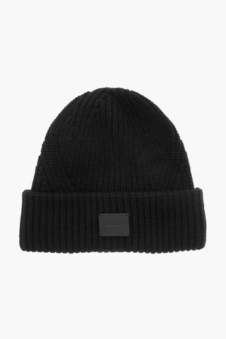 Beanie in Tinta Unita a Coste