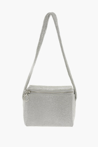 Rhinestone Embellished Shoulder Bag