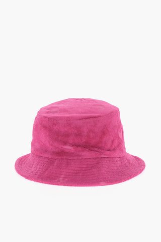 Cappello Bucket BIANCA in Spugna a Tinta Unita
