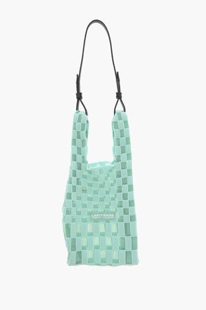 Bicolour Check Tote Bag