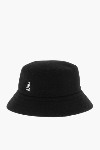 Solid Color Bucket Hat with Embroidered Logo