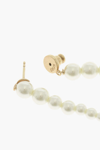 Single Earring with Beaded Pendant