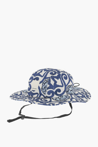 EMPORIO Patterned Panama Hat