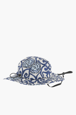 EMPORIO Patterned Panama Hat