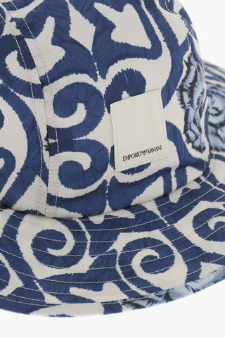 EMPORIO Patterned Panama Hat