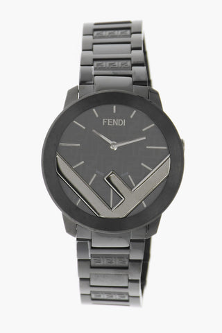 Analog Watch with Logoed Metal Strap