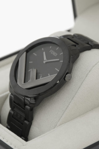 Analog Watch with Logoed Metal Strap