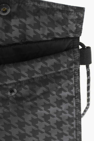 7 FRAGMENT HIROSHI FUJIWARA Houndstooth-Motif Nylon Mini Crossbody Bag