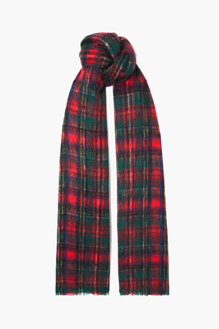 Multicolor Mohair Blend Scarf