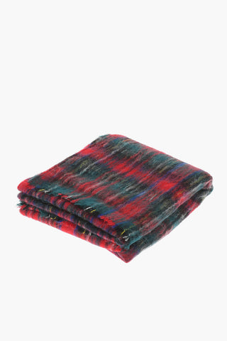 Multicolor Mohair Blend Scarf