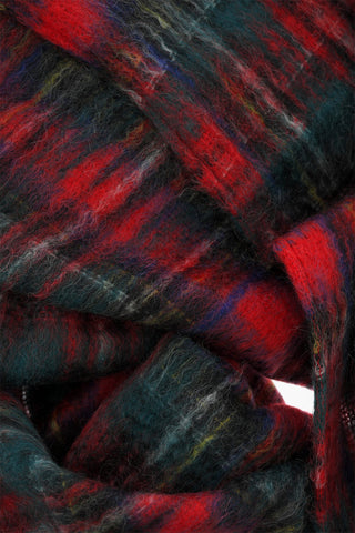 Multicolor Mohair Blend Scarf