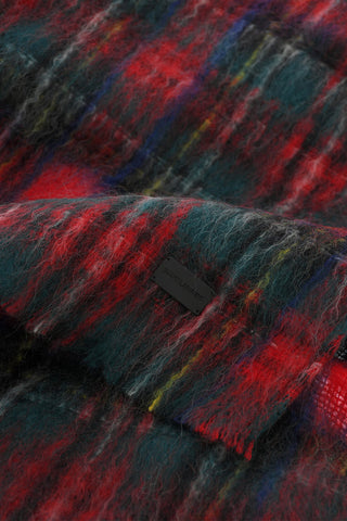 Multicolor Mohair Blend Scarf
