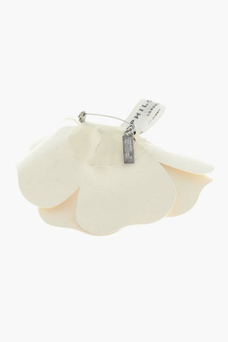 Flower-Shaped Latex Brooch