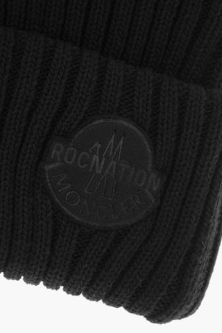 4 GENIUS ROC NATION JAY-Z Ribbed Virgin Wool Beanie