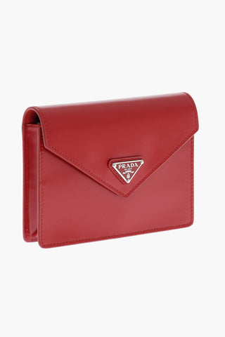 Pouch in Pelle a Tinta Unita con Carte da Gioco
