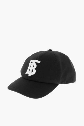 Cappello Baseball in Tinta Unita con Logo in Rilievo
