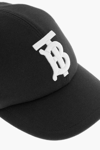 Cappello Baseball in Tinta Unita con Logo in Rilievo