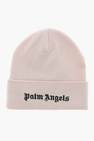 Solid Color Beanie with Embroidered Logo