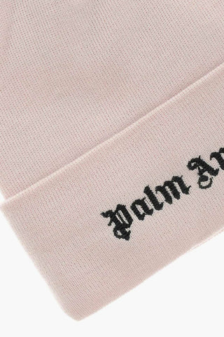 Solid Color Beanie with Embroidered Logo