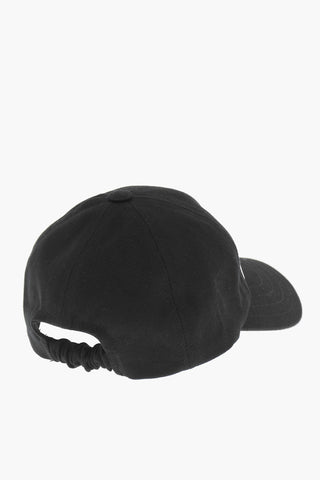 Cappello Baseball in Tinta Unita con Logo Ricamato