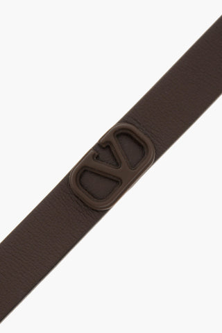 GARAVANI Solid Color Leather Bracelet with Embossed Logo