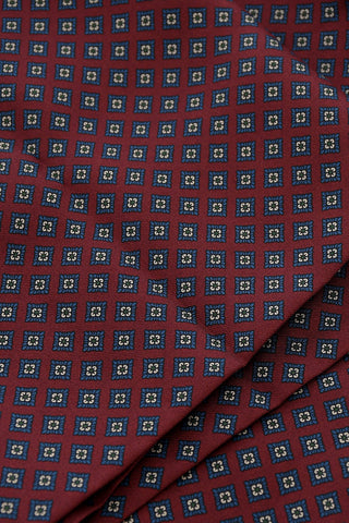 Patterned Silk Foulard