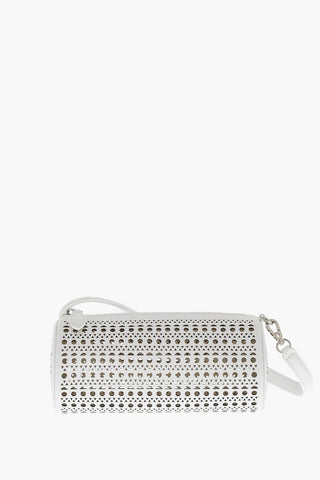 Perforated Leather Shoulder Bag