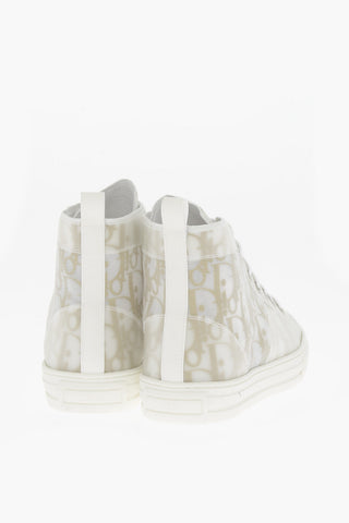 Sneakers Alte con Logo All-Over