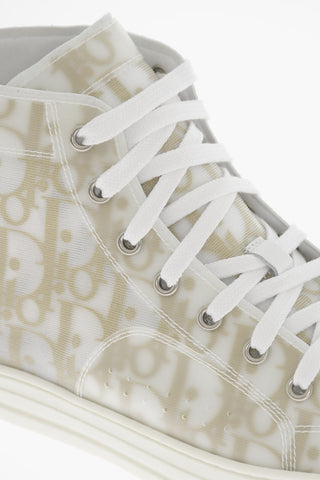 Sneakers Alte con Logo All-Over