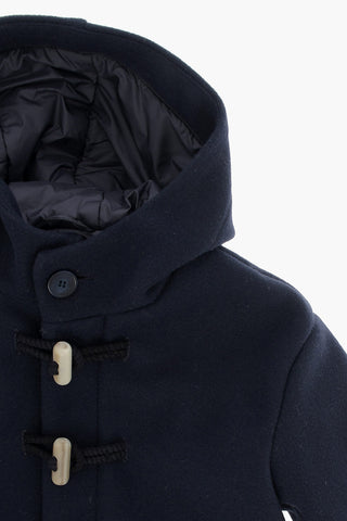 Capotto in Nylon con tasche a Toppa