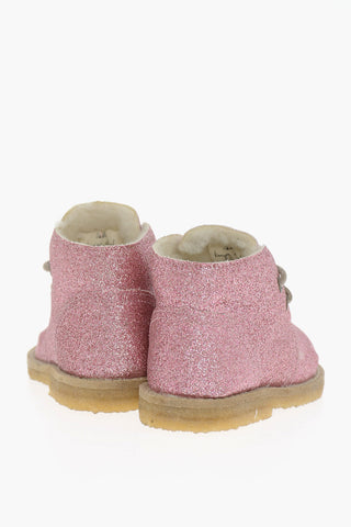 Sneakers Basse in Pelle Scamosciata