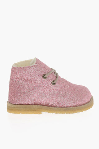 Sneakers Basse in Pelle Scamosciata