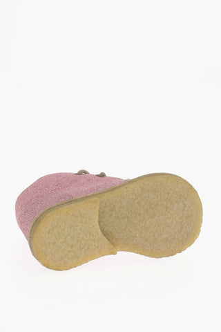 Sneakers Basse in Pelle Scamosciata