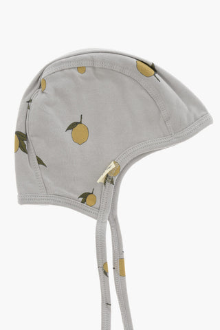 Cappellino in Cotone con Stampa Limoni