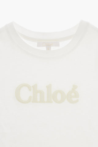 Long Sleeved Crew-neck T-Shirt with Embossed Logo