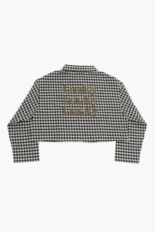 Two-Tone Checked Shirt