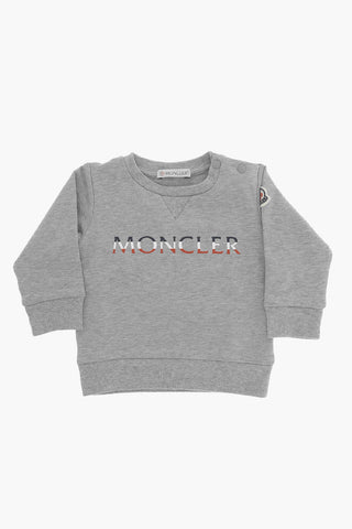 Stretch Cotton Joggers and Crew-neck Sweatshirt Set