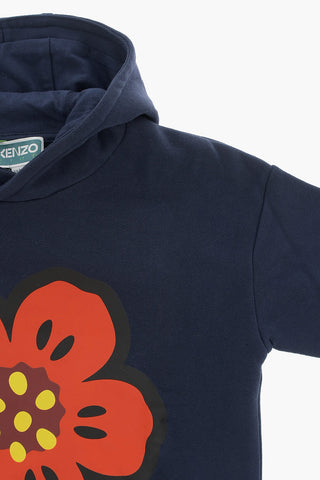 Printed Brushed Cotton Hoodie