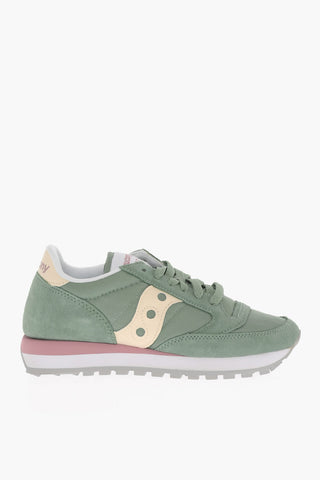 Suede and Nylon JAZZ Low Top Sneakers