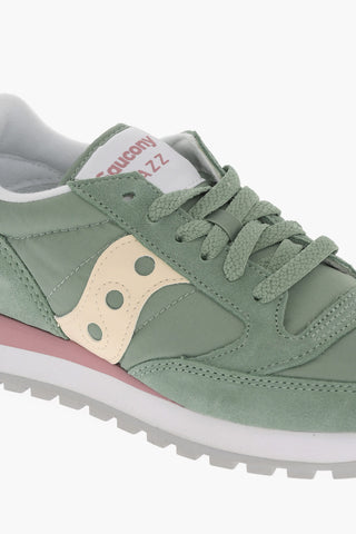 Suede and Nylon JAZZ Low Top Sneakers