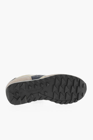 Sneakers Basse JAZZ in Camoscio e Canvas con Dettagli a Contrasto