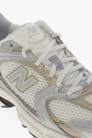 Perforated 530 Low Top Sneakers with Silver-Tone Details